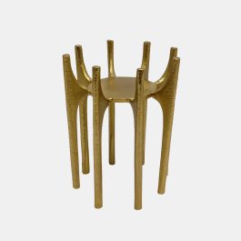 SG1820701 CANDELABRO METAL DORADO CON PATAS ESPINO