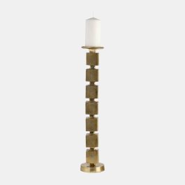 SG1821003 CANDELABRO METAL DORADO CUBOS GDE