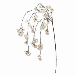FSB307CR RAMA FLOR DE CEREZO COLGANTE CREMA ARTIFI