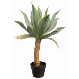 LPA010GR PLANTA AGAVE ARTIFICIAL EN MACETA PLASTIC