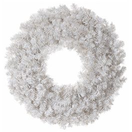 YWW230WH CORONA NAVIDEÑA BLANCA CON LUZ LED
