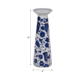 178634 CANDELABRO CHINO HOJAS GDE CERAMICA
