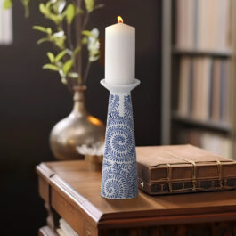 1786310 CANDELABRO CHINO GDE CERAMICA