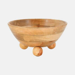 20804 BOWL PATAS REDONDAS MADERA