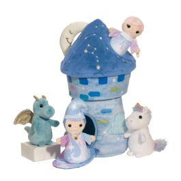 DO6728 CASTILLO PELUCHE CON FIGURITAS