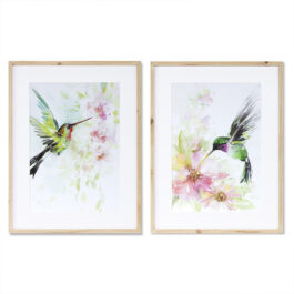 78253 CUADRO DECORATIVO COLIBRI IMITACION