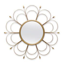 82179 ESPEJO DE PARED METAL Y VIDRIO