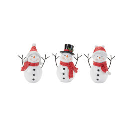 95382 MUÑECO NIEVE RESINA