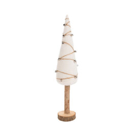 A10032 ARBOLITO DE FELTRO CON BASE MADERA