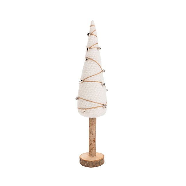 ARBOLITO DE FELTRO CON BASE MADERA