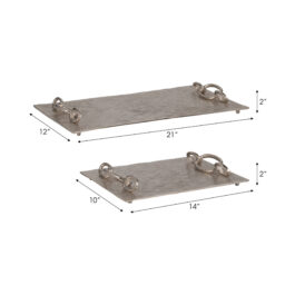 EV19502B BANDEJA PLATA RADO PEQ METAL