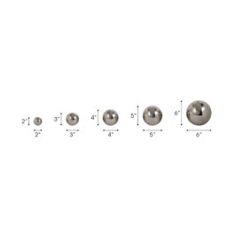 EV19770 SET/5 BOLAS ADAGIO METAL