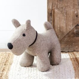 HXDP01 PERRITO TRANCA PUERTAS PELUCHE