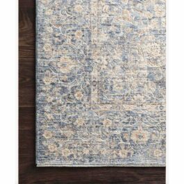 PANDPAN01BBG ALFOMBRA AZUL Y DORADO 2,92X3,81 MT