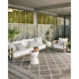 RANERAI05 ALFOMBRA NATURAL Y IVORY 2,16X3,07 MT