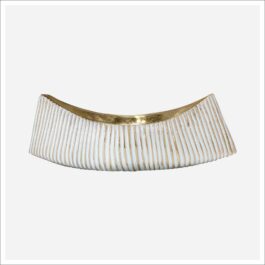 IC15770 FLORERO ALUMINIO BLANCO DORADO
