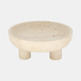 SG20760 BOWL MARMOL TRAVERTINO CON PATIRAS