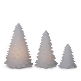 55732AA ARBOLITO VIDRIO LUZ LED GDE