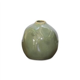 85544 FLORERO CERAMICA REDONDO