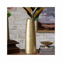PDAK04 FLORERO METAL DORADO
