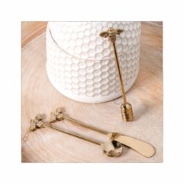 PDHAC01 SET/3 PZS JARRO MIEL DE ABEJA CERAMICA Y M