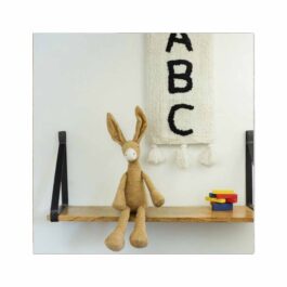 PDNO01 MUÑECO  BURRITO PELUCHE SENTADO