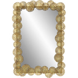 UT09815 ESPEJO DE PARED METAL RIPLEY