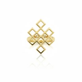 RR1484 ANILLO BAÑO ORO 14K