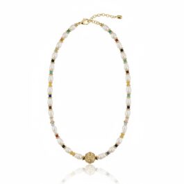 RN14566 COLLAR PERLAS NATURALES Y PIEDRAS