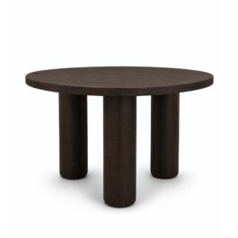 SM136 MESA REDONDA DE COMEDOR COLOR CHARCOAL