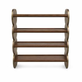 SM2874B REPISA METAL CON MADERA