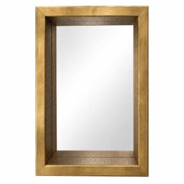SM2876P ESPEJO RECTANGULAR MADERA CON DISEÑO LINEA