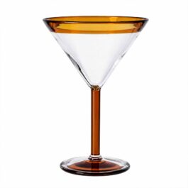MSE12802 COPAS CRISTAL AMBAR/TRANSPARENTE