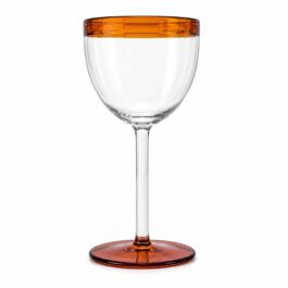 MSE12819 COPAS CRISTAL AMBAR/ TRANSPARENTE