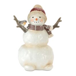 ME12733 MUÑECO DE NIEVE RESINA