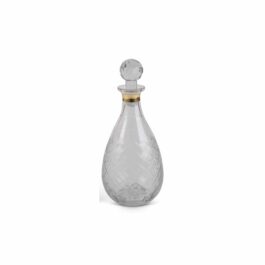 KK15862A1 BOTELLA CRISTAL FILO DORADO
