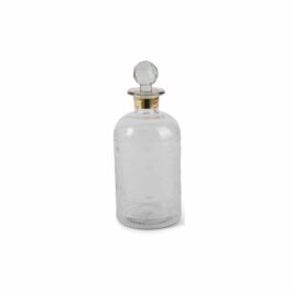 KK15862A2 BOTELLA CRISTAL FILO DORADO