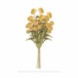 KK16464BY0 RAMO POMPOM AMARILLO ARTIFICIAL
