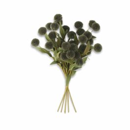 KK16464BG RAMO POMPOM VERDE ARTIFICIAL