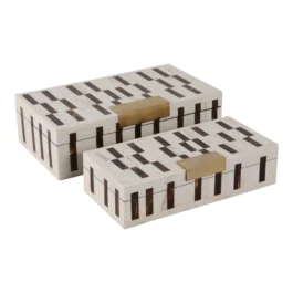 SB22319B COFRE MADERA CAFE Y IVORY PEQ