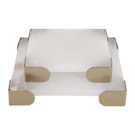 SBEV229632 BANDEJA ALABASTRO Y METAL PEQ