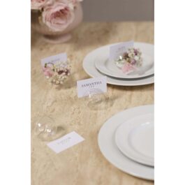 AD43745 PORTA TARJETAS PARA MESA VIDRIO
