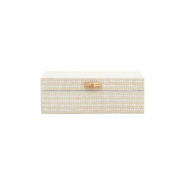 KA46085B COFRE CALICO MADERA Y TELA PEQ