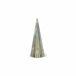 KK55170A3 CONO DE NAVIDAD CRISTAL VERDE PEQ