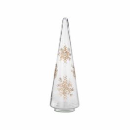 KK55826A1 CONO NAVIDAD CRISTAL COPO DORADO GDE