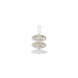 KK56710A2 CANDELABRO VIDRIO PLATA MED