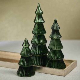 ZXCH6473 ARBOL LUZ LED ANTIQUE VERDE MED