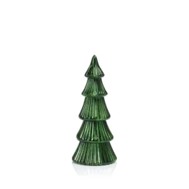 ZXCH6473 ARBOL LUZ LED ANTIQUE VERDE MED