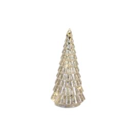 ME83376C ARBOLITO NAVIDAD LUZ LED VIDRIO S