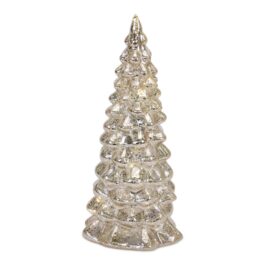 ME83376A ARBOLITO NAVIDAD LUZ LED VIDRIO L